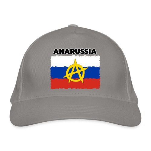Anarussia Russia Flag Anarchy - Bio-Baseballkappe