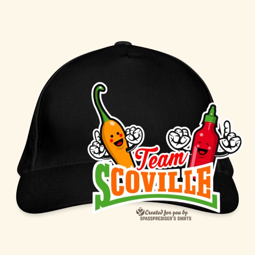 Chili Pepper Fan Merch Design Team Scoville - Bio-Baseballkappe