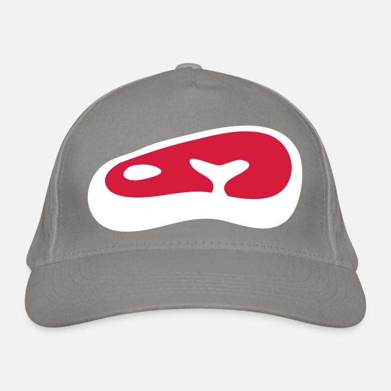 steak bifteck Casquette classique bio