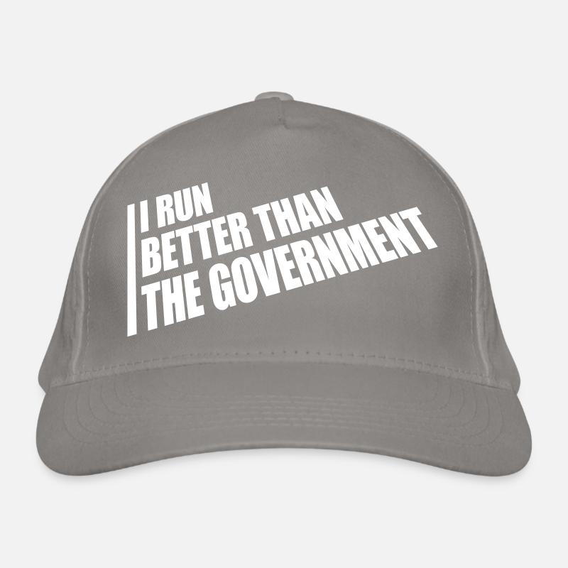 run better than government Organic Baseball Cap