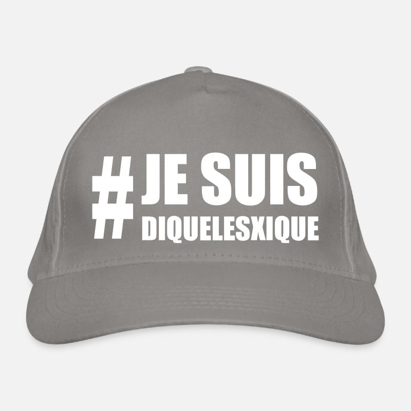 dyslexie Casquette classique bio