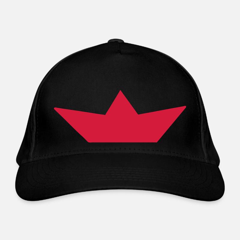 Couronne rouge Casquette classique bio