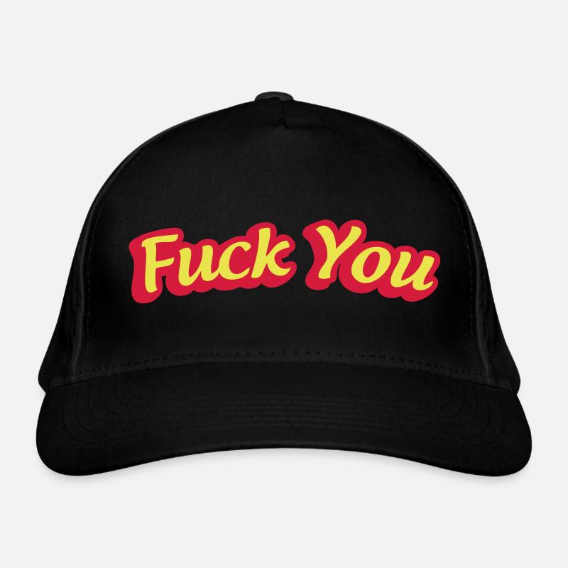 cool funny insult you Organic Baseball Cap