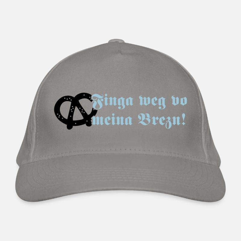 Finga weg vo meina Brezn! Bio-Baseballkappe