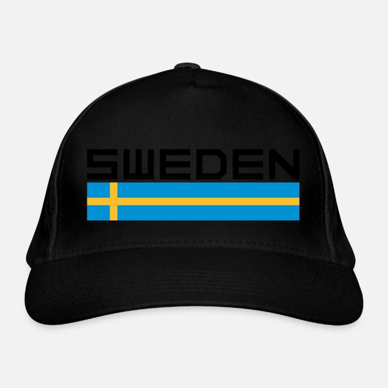 Sweden Organic Baseball Cap