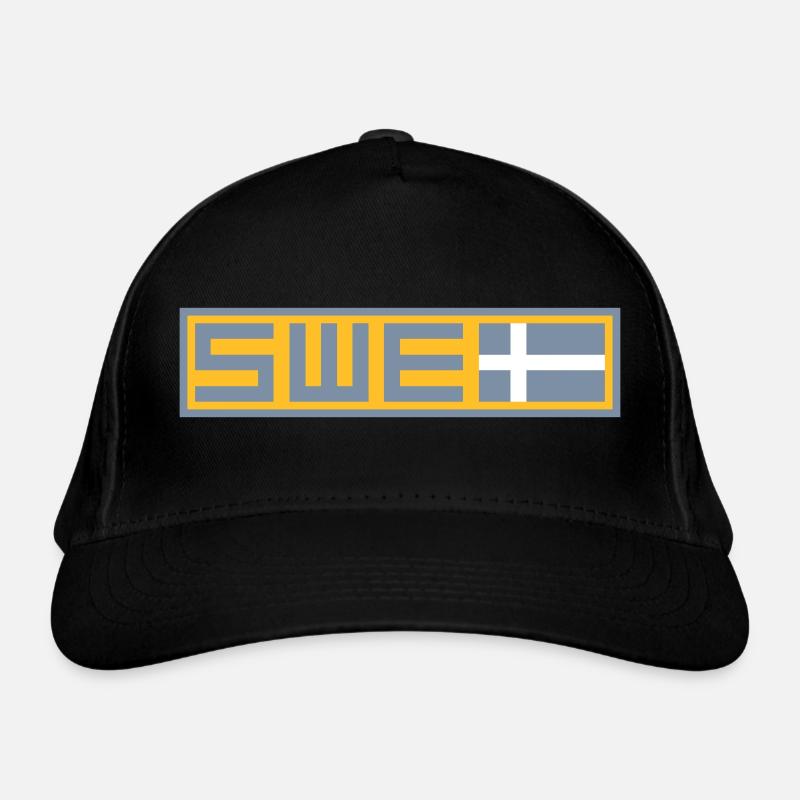 Taktische Flagge Schwedens Bio-Baseballkappe