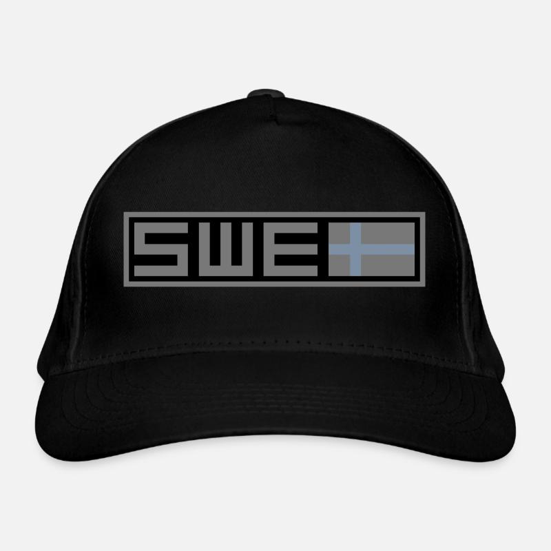 Sweden Tactical Flag Organic Baseball Cap