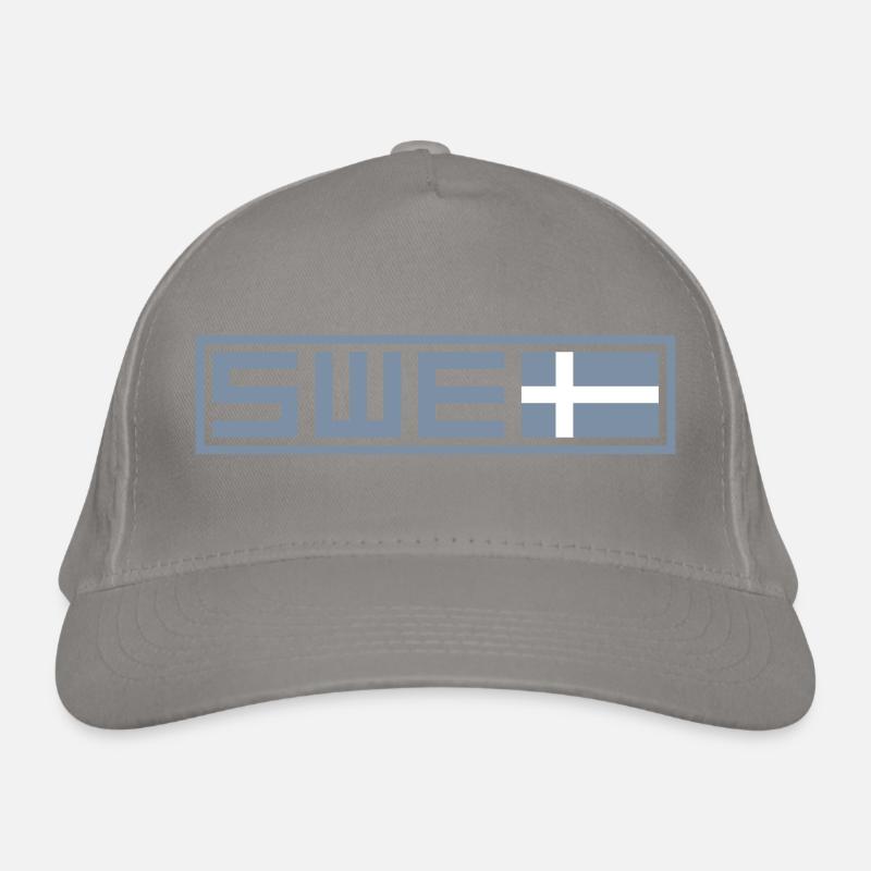 Drapeau tactique de la Suède Casquette classique bio