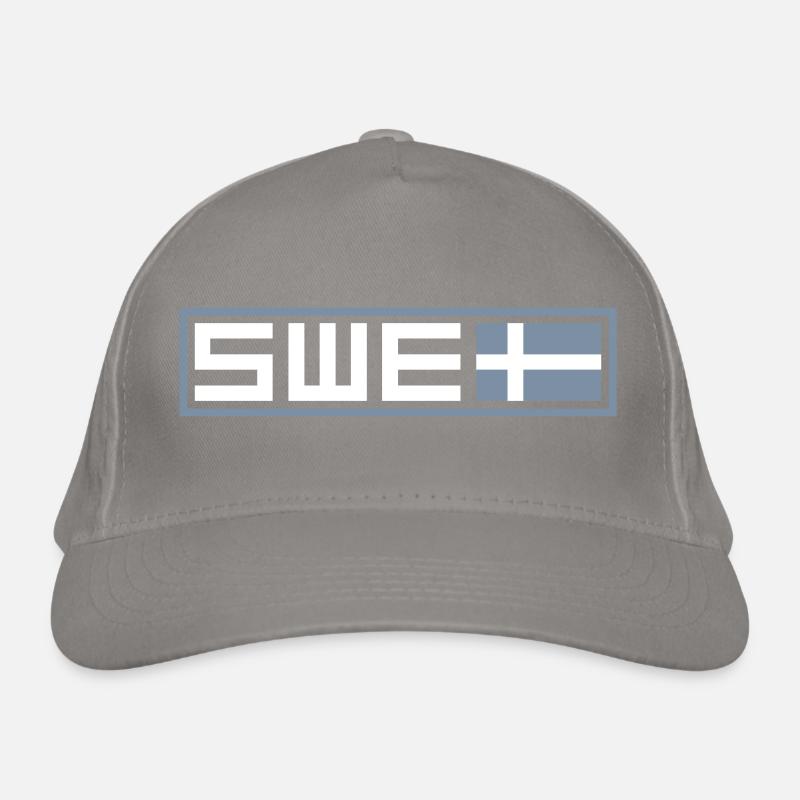 Sweden Tactical Flag Organic Baseball Cap