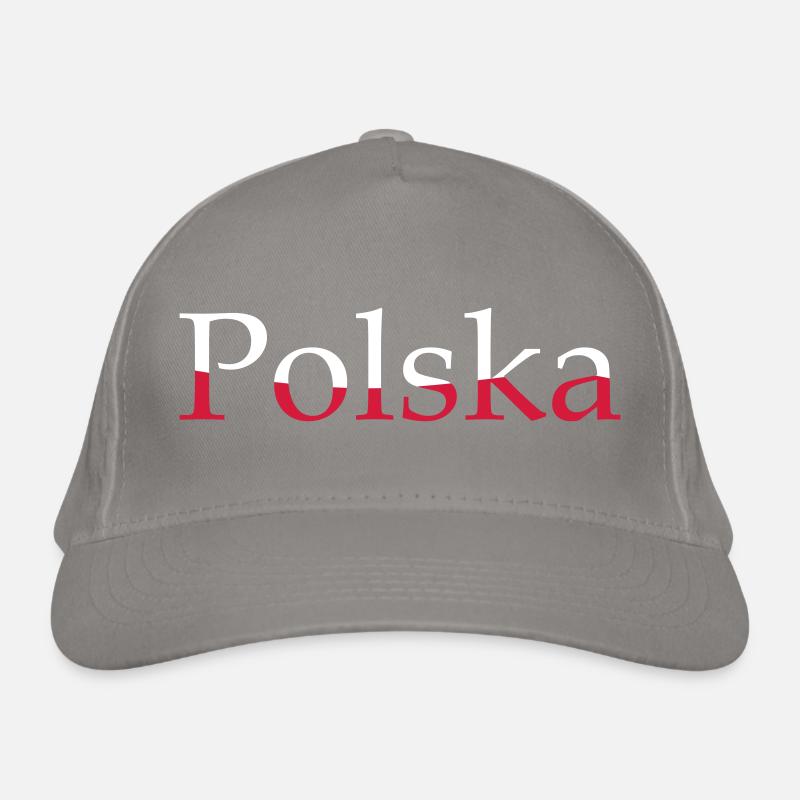 Polska - Polen Bio-Baseballkappe