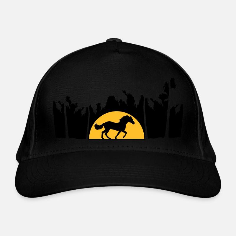 Palm Beach Sun Horse Organic Baseball Cap