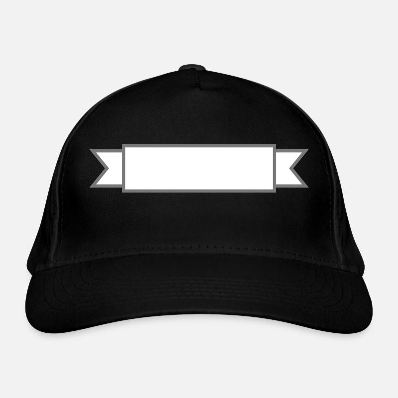Text Feld Banner Bio-Baseballkappe