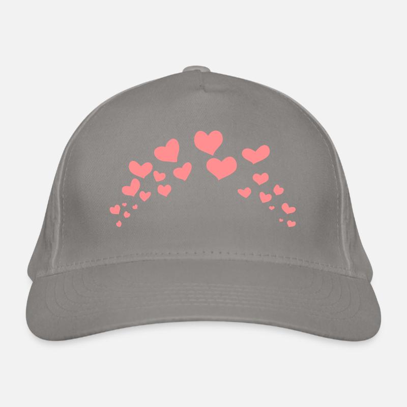 hearts arch Organic Baseball Cap