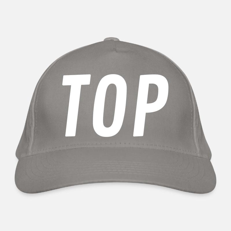 Top or Bottom Organic Baseball Cap