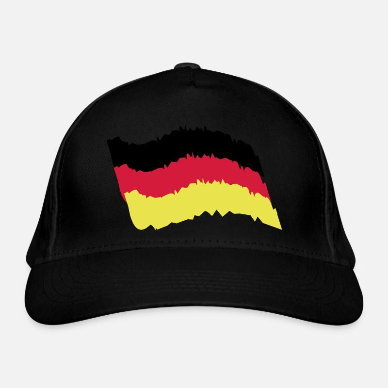 Deutschland Fahne Bio-Baseballkappe