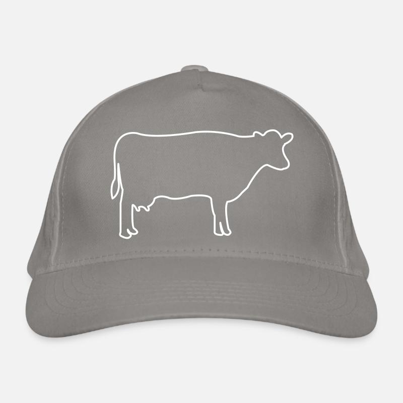 Contour de la vache Casquette classique bio