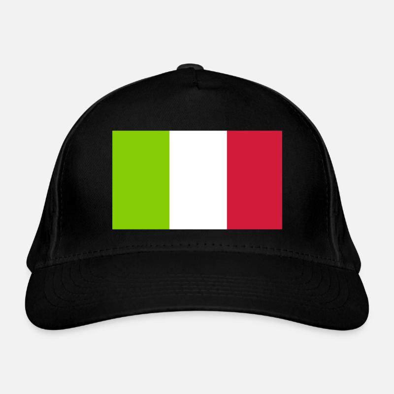 Italy flag Organic Baseball Cap