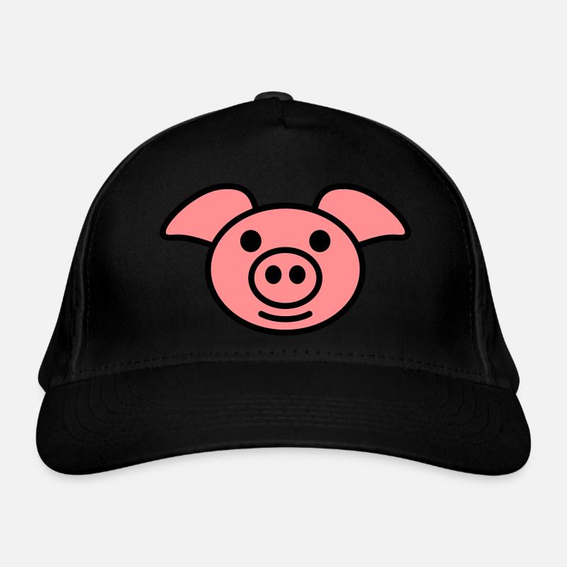 pig Bio-Baseballkappe