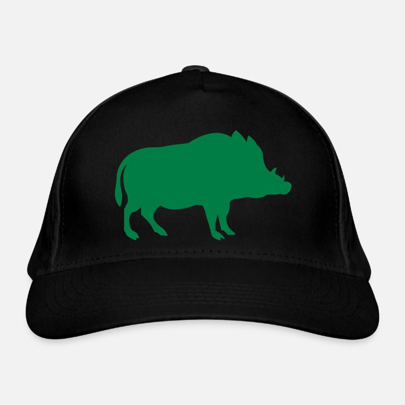 wild boar Organic Baseball Cap