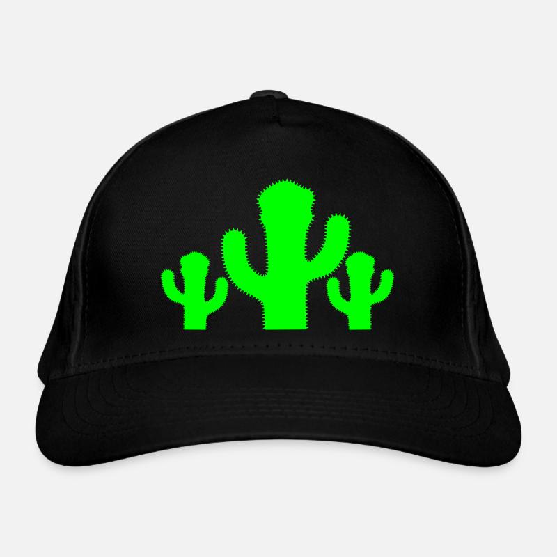 3 Cacti Cactus Prickly Desert Stinger Plants Organic Baseball Cap