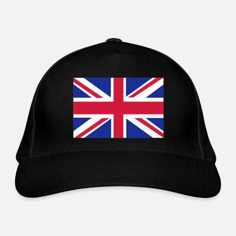 British Flag Organic Baseball Cap