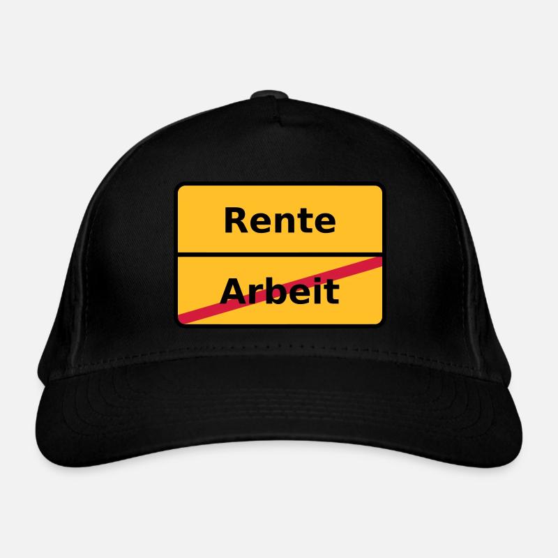 Arbeit Rente NEU Bio-Baseballkappe