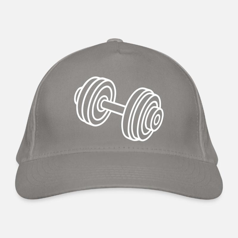Icône de poids d’haltères Casquette classique bio
