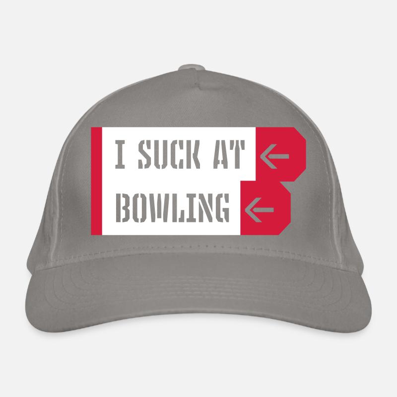 Je suis nul au bowling Casquette classique bio