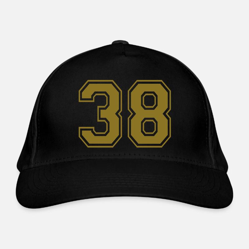 38 - Nummer Bio-Baseballkappe