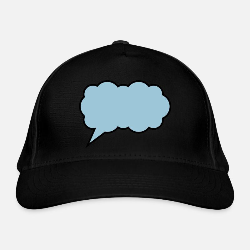 nuage de bulles vocales Casquette classique bio