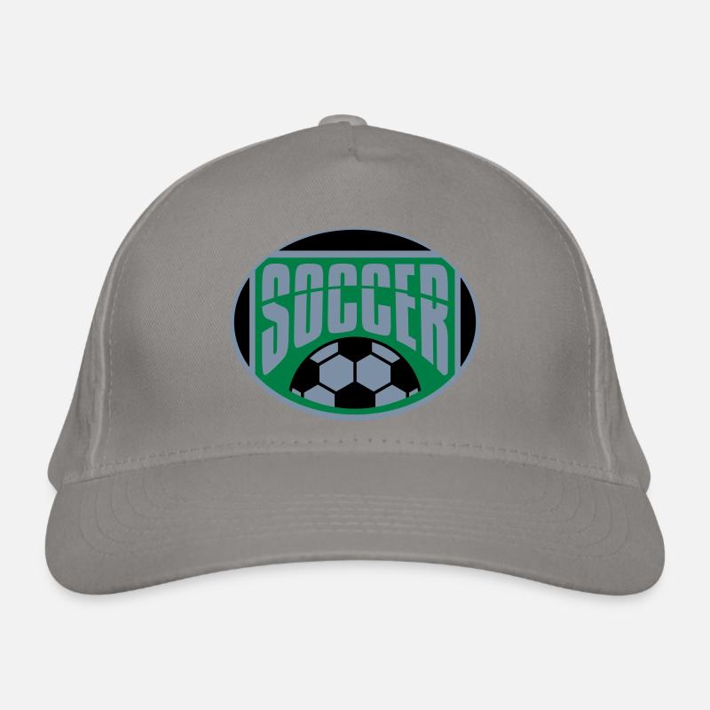 Soccer Hobby Sport Schild Bio-Baseballkappe