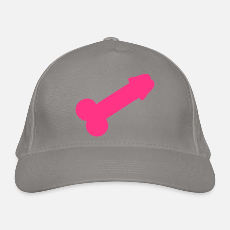Dick - Cock Bio-Baseballkappe