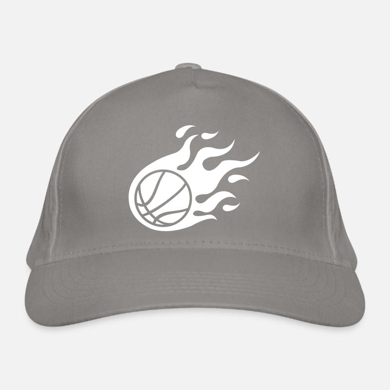 basketball fire Bio-Baseballkappe