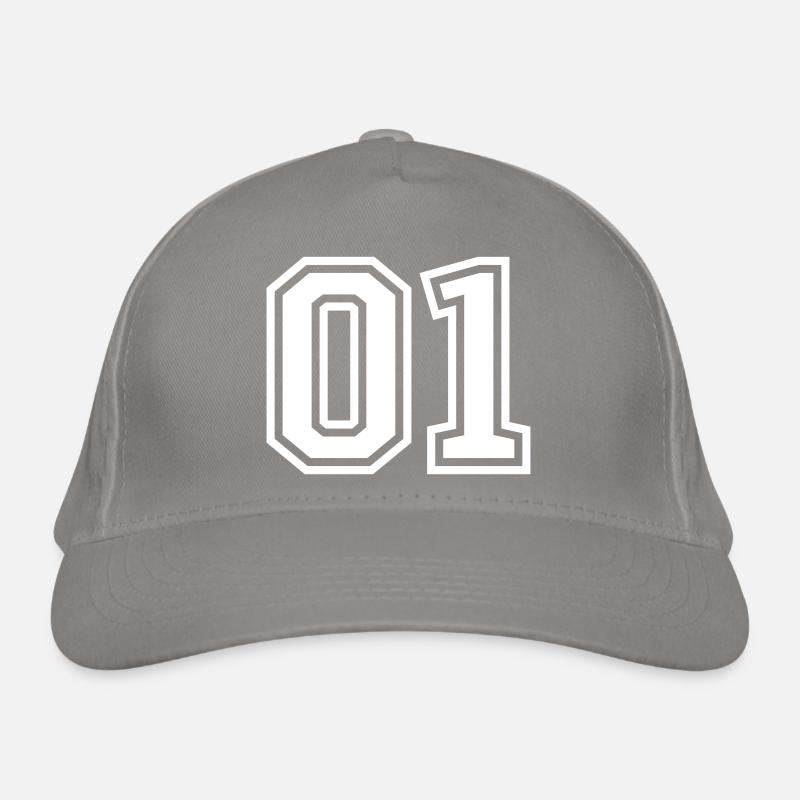01 One Number Organic Baseball Cap