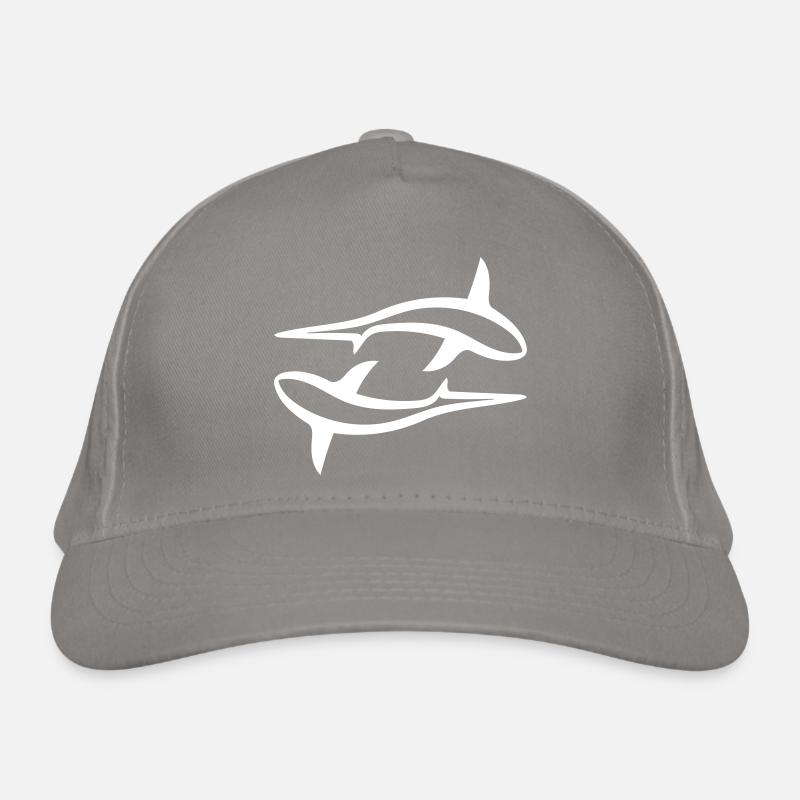 Two fish Organic Baseball Cap