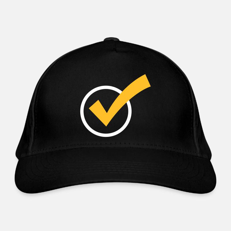 A Checkmark Organic Baseball Cap