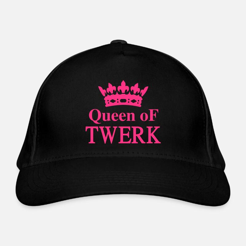 Queen of TWERK Bio-Baseballkappe