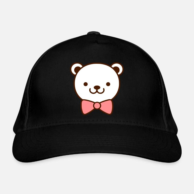 Ours en peluche mignon Ours en peluche Casquette classique bio
