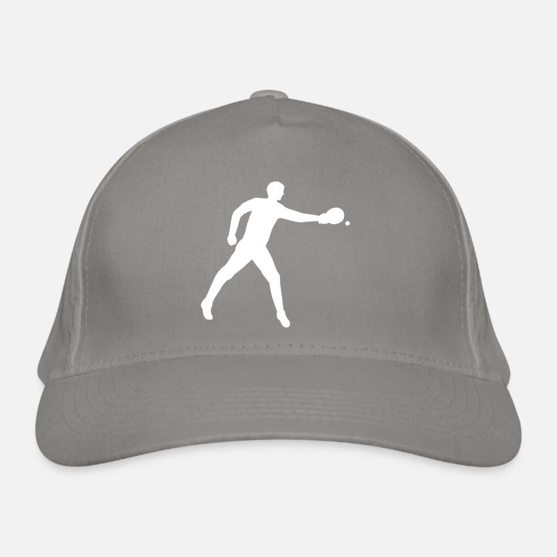 Table tennis players Organic Baseball Cap