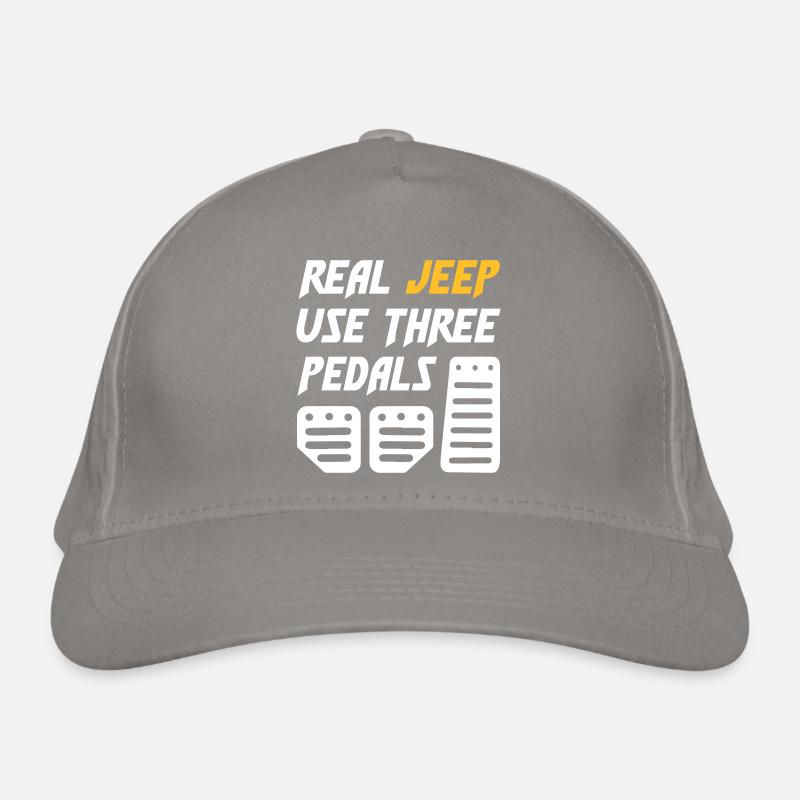Les vraies Jeeps utilisent trois pédales Casquette classique bio