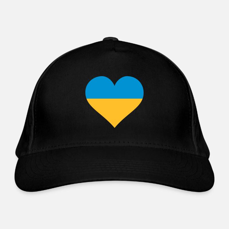 ukraine herz Organic Baseball Cap