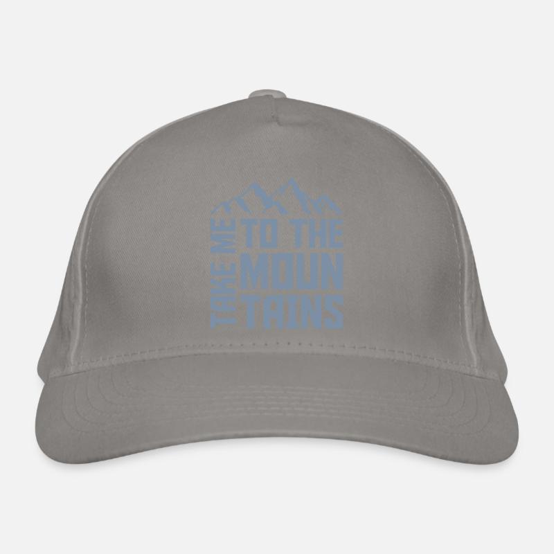 Citation à la montagne Casquette classique bio
