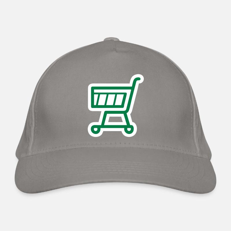 Einkaufswagen Bio-Baseballkappe