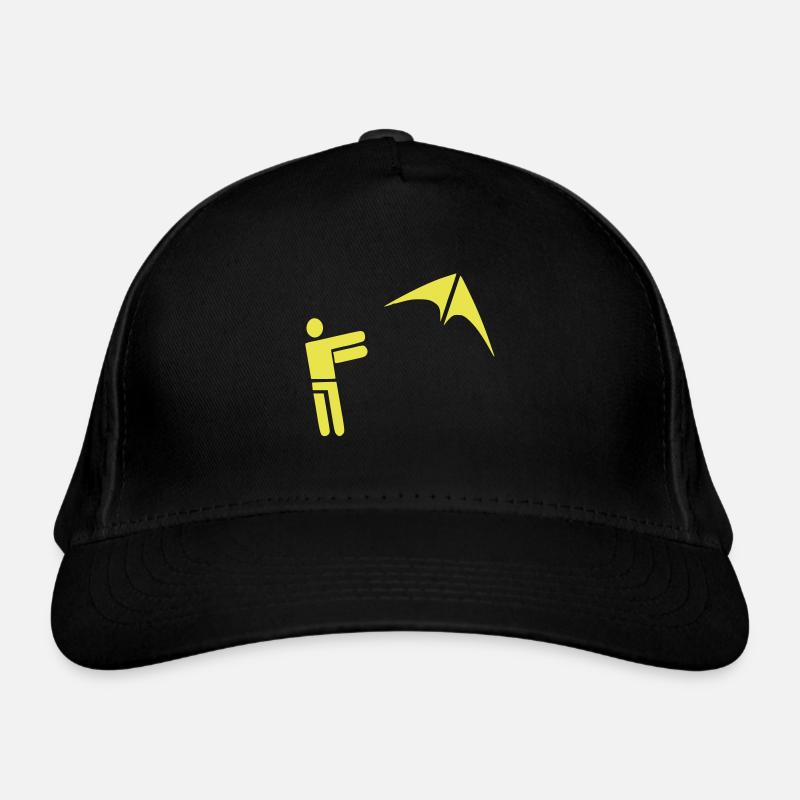 Drachenflieger Bio-Baseballkappe