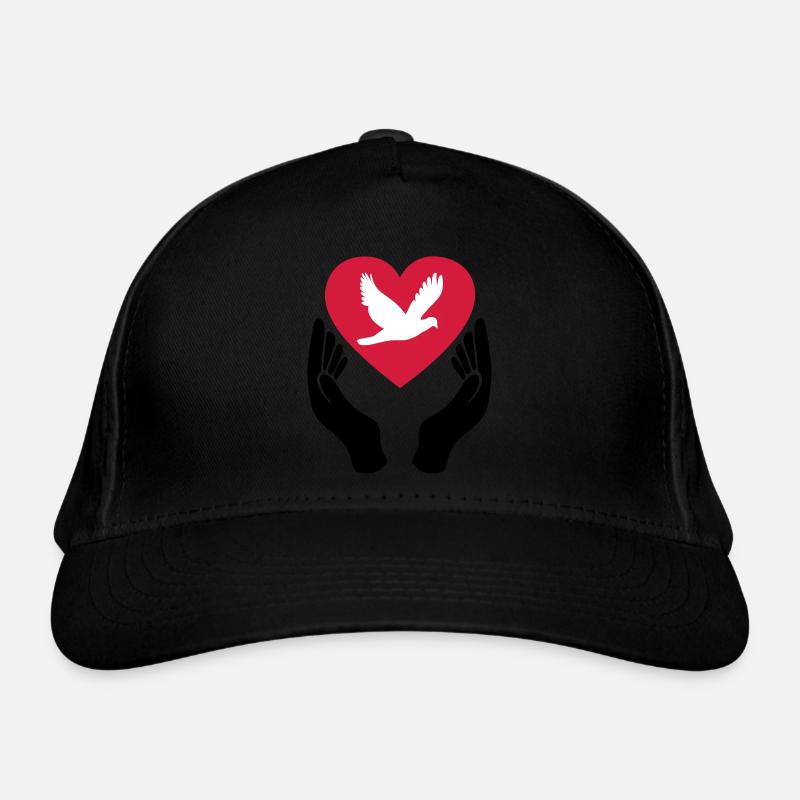 Colombe de la Paix - Amour - Pacifiste Casquette classique bio