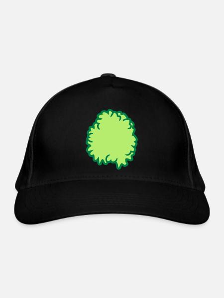 Petit buisson BD - Casquette classique bio - noir - Devant