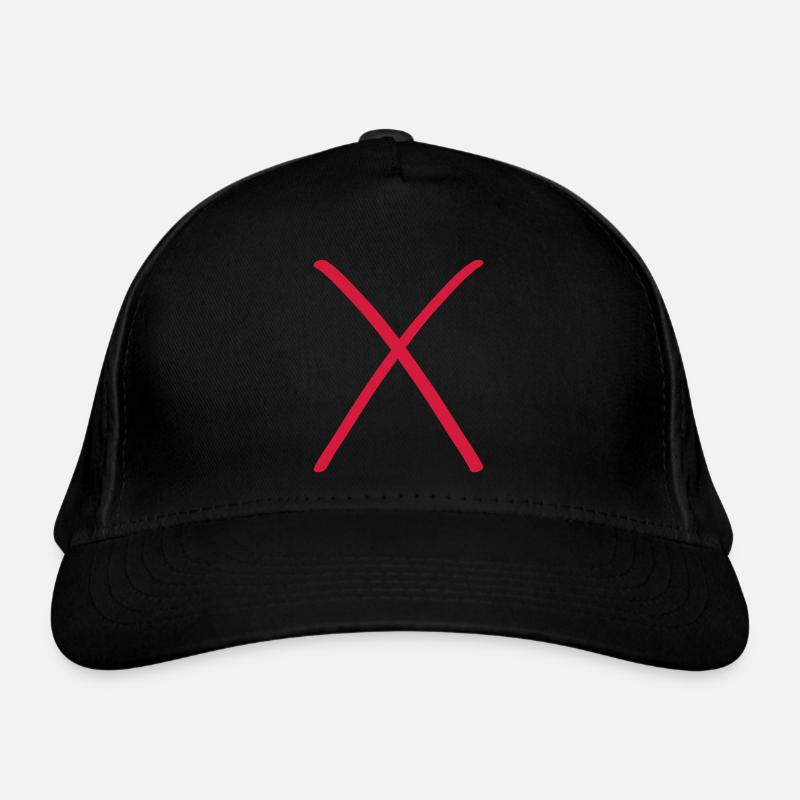 no croix Casquette classique bio