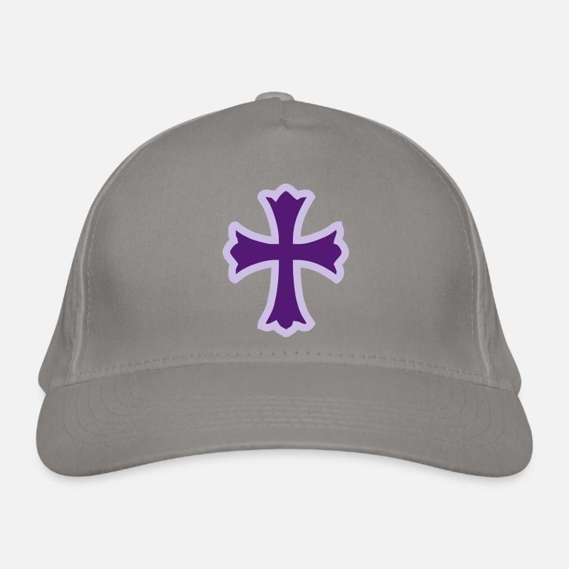 kreuz Bio-Baseballkappe