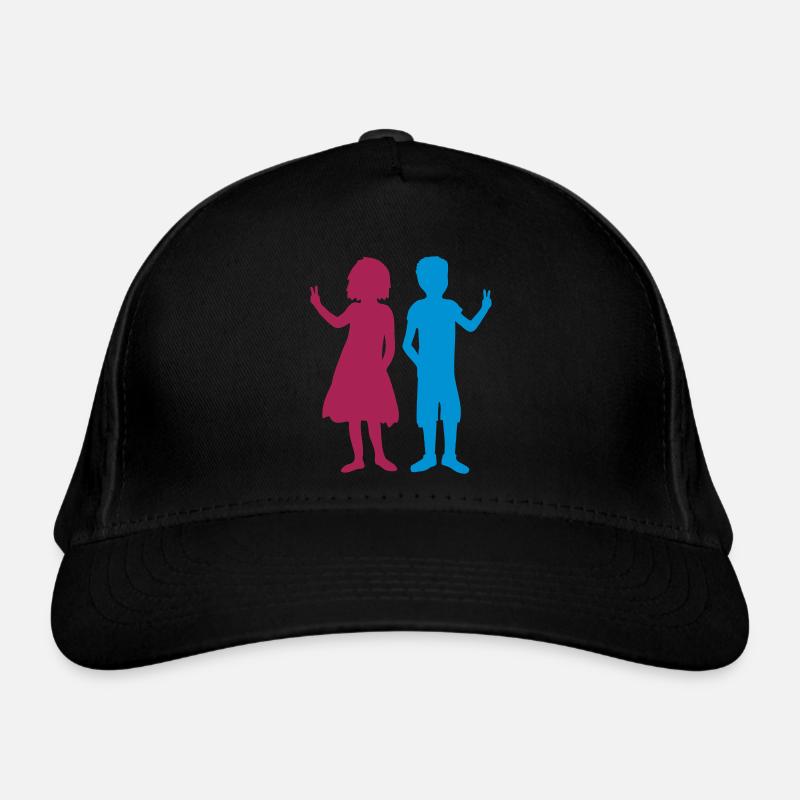 Brother Sister Siblings Crew Organic Baseball Cap