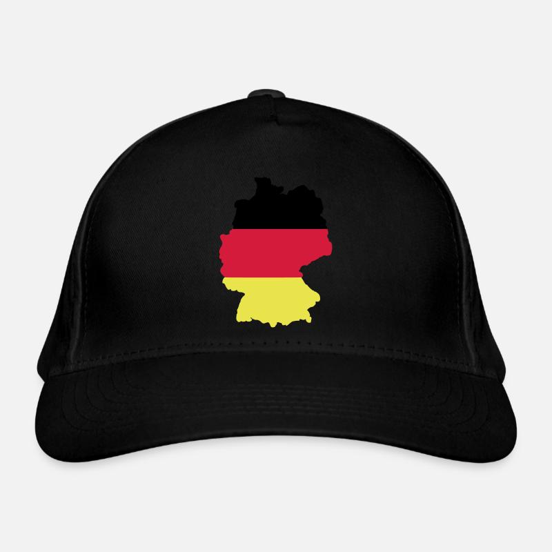 Deutschlandflagge Bio-Baseballkappe